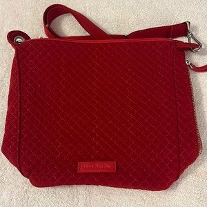 Cardinal Red Hobo Crossbody